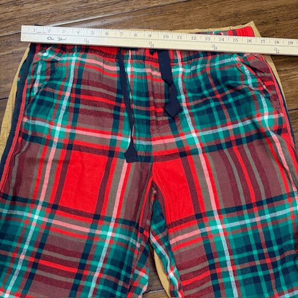 American Eagle Bundle of 2 Men's Khaki Joggers & Flannel Lounge Pants Size L/LT - Picture 4 of 6